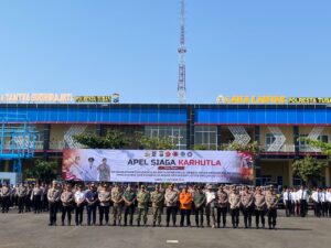 Hadapi Kemarau Panjang, Polresta Tuban bersama Instansi Lintas Sektoral Siaga Bencana Karhutla